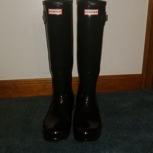 Hunter Black Boots